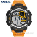 SMAEL Relógios Esportivos Masculino S Shock LED Digital